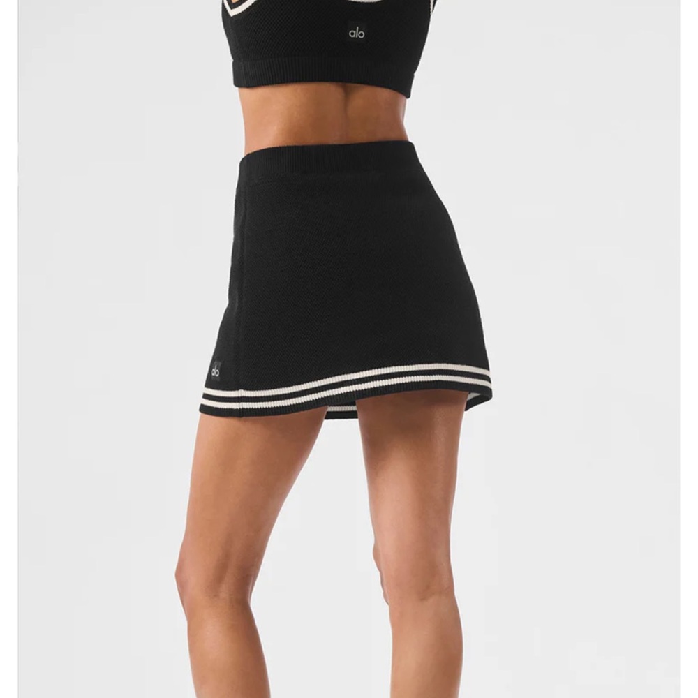 Alo Tennis Club Sweater Knit Skirt
